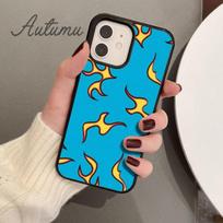 Flames Phone Case for iPhone 11 12 13 14 Pro Max mini X XR XS SE 2020 5 6S 7 8 Plus Samsung Galaxy S21 S22 Cover shell coque Samsung S22ultra black