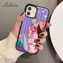 Baby Mom MUM MOTHER Girl Queen Phone Case for iPhone 11 12 13 14 Pro Max mini XR XS SE 2020 7 8 Plus Samsung S21 S22 shell Samsung S22ultra black