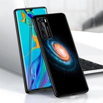 Sky Space Planet Moon Stars Case for Huawei P30 P Smart Z P40 Lite E P20 Y7 Y9 Honor 8X Play 9A 50 20 Pro Black Soft Phone Cover Huawei P40 Lite E