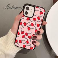 Lollipop Phone Case for iPhone 11 12 13 14 Pro Max mini X XR XS SE 2020 5 6S 7 8 Plus Samsung Galaxy S21 S22 Cover shell Samsung S22ultra
