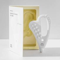 MILK TOUCH Slim Face Ceramic Gua Sha 126g Hand-made, Kbeauty, Korean Cosmetics, sample pink white