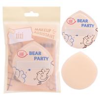 Use of Dry and Wet Powder Puff Not Absorb Liquid Foundation Soft Makeup Puff Blender Makeup Sponge Easy To Clean Foundation Puff white