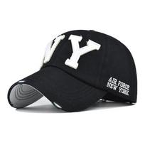Baseball Cap Retro-style Snapback Hat Sun hat Spring Autumn baseball cap Sport cap New York letter Cap Hip Hop Fitted Cap Adjustable