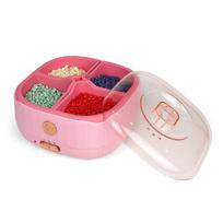 600ml Paraffin Wax Heater With 4 Bowls Silicone Bowl Wax Bean Heater Hand And Foot Hair Removal Wax Moisturizing And Hydrating
