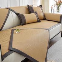 Summer Sofa Cushion Qingru Summer Sleeping Mat Sofa Cover Non-Slip Cool Breathable Sofa Cover Cloth Backrest Towel 60*60cm