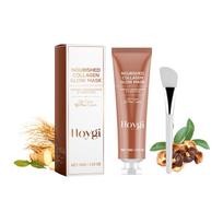 100g Collagen Peeling And Tearing Facial Mask. Moisturizing, Hydrating, And Firming Skin Facial Mask With Facial Mask Brush 100g