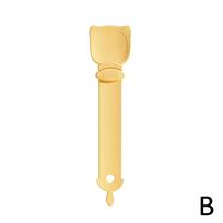 Cat Feeder Cat Strip Squeeze Spoon Pet Liquid Snack Spoon Liquid Feeding Food Squeezer Without Residue Cat Feeder Pet Supplies beige