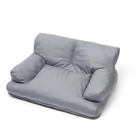 Šuns guolis mažiems ir vidutinio dydžio augintiniams Sofa Būdelė Miegui Oda Vandeniui atspari šuns būdelė Minkštas ir patogus S gray