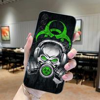 DJ Man Antigas Mask Phone Case For Realme GT 2 9i 8i 7i Pro X50 X2 C35 C21 C20 C11 C3 Soft Black Phone Cover Realme GT NEO 3 gray
