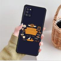 Telefono dėklas Central Perk Friends Samsung A12 A41 A31 A32 4G A52 A02s A51 A21s A71 A72 A52s 5G A22 A13 A03s A23 A53 Para Samsung A71 black