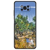 skirtas Xiaomi poco x3 pro x3nfc Case mi 12 12pro 12x 11 lite 11t Funda 9t 10t Coque Retro Art Van Gogh aliejinė tapyba Star Space Mi 9T gray