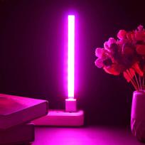 5 V 2,5 W nešiojama USB LED augalų auginimo lempa patalpų fitolampa, skirta žaliesiems augalams, gėlėms sodinukams šiltnamio visu spektro šviestuvai
