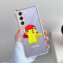 Clear Case For Samsung Galaxy S22 Ultra S20 FE S21 Plus S10 Lite S10e S9 Note 20 10 Soft TPU Phone Cover Cartoon Cute Pokemon Samsung S22