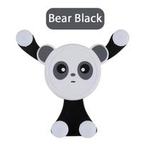 Cute Smiley face Cartoon Panda Car Phone Holder Mount Stand GPS Support for iPhone Xiaomi Huawei Samsung Car Air Vent Universal Smartphone Bracket safyras
