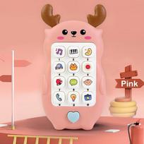 Kūdikių telefono žaislai Muzika Garsas Telefonas Miegantys žaislai su dantukų modeliavimu Telefonas kūdikių galvosūkis Ankstyvasis lavinamasis žaislas vaikams Dovanos white