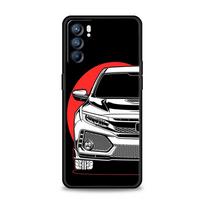JDM Tokyo drift Sports Car Case For Oppo Find X6 X5 A54 A53 A52 A9 A15 A95 A17 A16 A76 A74 A57 Reno7 Reno6 Pro Plus 5G Cover Oppo A9 2020