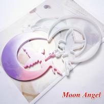 Cat Deer Moon dervos kristalų epoksidinių formų liejimas silikono formų amatai pasidaryk pats. Moon Angel