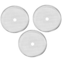 3PCS/set Coffee Press Filters 7.2CM/8.7CM/10CM Silvery for 350ML white