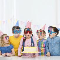 10 porų gimtadienio vakarėlio akinių nuo saulės Juokingi Po rekvizitai Akinių nuo saulės 10pcs