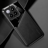 Odos tekstūros dėklas Xiaomi 14 Ultra 13T Pro 13 Lite 12T, su magnetiniu laikikliu automobiliui, atsparus smūgiams, verslo stiliaus, pilnos apsaugos dangtelis For Xiaomi 13 Pro žalia