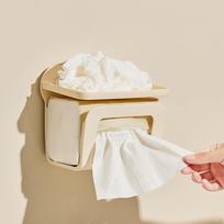Wet Wipes Holder Easy to Use Wall Hanging Storage Dispenser for Dining Room white