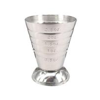 75ML Measuring Cup 3 Capacity Units Clear Scales Stable Base Non-slip Body Large-Capacity Hollow Bottom Mirror Shaker Cup Kitchen Gadget sidabras