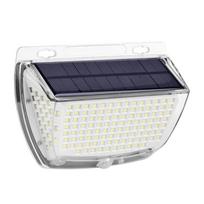 160LED Saulės šviesa Lauko sieninis šviestuvas Vandeniui atsparus Judesio jutiklis Kiemo Sodo dekoracija Gatvės šviestuvas Sieninis šviestuvas 1PC