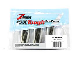 Zman Minkštas Masalas MinnowZ 3 Coliai 6 vnt./pakuotėje Purvo Minnow (3458) white
