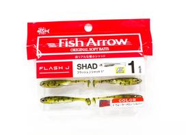 Fish Arrow Soft Lure Flash J Shad 1 Inch 6 Piece per pack #02 (4675)