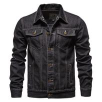 Spring Fashion Motorcycle Men Solid Lapel Jackets Hommes Slim Fit Cotton Casual Denim Jackets Coats Plus Size XXXXXL juoda