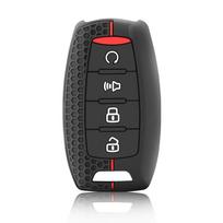 Silikoninis nuotolinio automobilio rakto dėklo dangtelis, skirtas Haval H6 2022 Poer H9 H1 H4 H7 H9 F5 F7 H2S Great Wall Poer Poer GWM priedų raktų pakabukas juoda