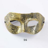 Vyrų dovanų kaukių balius Vintage retro gladiatorių karnavalo vakarėlio kaukės Helovino kaukės išleistuvių kaukė 16 beige