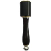 Professional Leather Nylon Hammer Cutting Carving Handmade Round Hammer With Redwood Handle For DIY Leather Stamping Tools