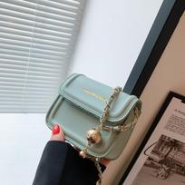 Korean version of mini small bag women's summer new trendy simple messenger bag texture fashionable casual small square bag rožinė