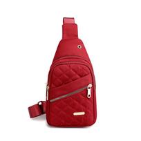 Krūtinės krepšys peties krepšys moterims Sling Crossbody juosmens krepšys drobės juosmens krepšys portfelis pink
