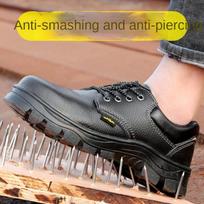 Low-top Labor Insurance Shoes, Smash-proof and Stab-proof Safety Shoes, Insulating Work Shoes, Steel Baotou Protective Shoes 35