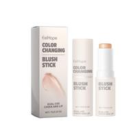 Color-changing Powder Blush Stick Natural Light Long-lasting Nude Color Multi-purpose Powder Blush Stick 7g