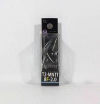 Fuji T2-MNTT Size 8F-2 Rod Top Guide Torzite Titanium Frame x 1 (1072) gray