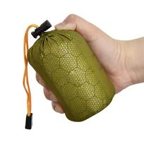 Green Sleeping Bag Storage Bags PE Aluminum Film Palm-sized Outdoor Waterproof Camping Sleeping Survival Tools Sack 200x90CM