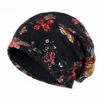 Women's Floral Lace Beanie Hat Baggy Beanie Breathable Casual Hat Girls Hats Turban Cap Headwear juoda