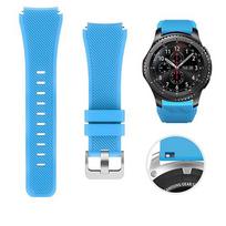 Classic Silicone Band For Amazfit GTR 4 3 Pro 2 2e Watchband 22mm Watch Strap Replacement Bracelet Correa For Amazfit Stratos Pace 2 2S Amazfit GTR 4 blue