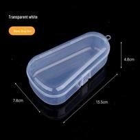 Silikoninis vaisių ir daržovių čiulptukas kūdikiams su maisto papildų tinkliniu maišeliu Nano silver water drop box brown