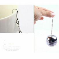 Arbatos kamuoliukas arbatos virimo aparatas arbatos kadmio filtras, difuzinis smulkaus tinklelio prieskonių infuzinis virtuvės įrankiai 4x4.5cm sidabras