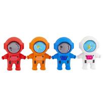 4 vnt. animacinis mielas astronautas guminis trintukas vaikams naujovė raštinės reikmenys biuro mokyklos reikmenys blue