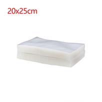 10vnt Pakuotė Plastikiniai Vakuuminiai Maisto Maišeliai Sandarinimo Maišelis Sandėliavimo Maišelis Virtuvė Namai Pupelės Mėsa 20x25cm white