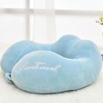 Gimdos kaklelio pagalvė Arc Travel Pillow Office Travel Patogi U formos pagalvė ežero mėlyna spalva
