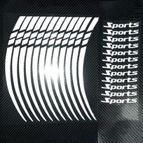 Reflective Motorcycle Wheel Rim Stripe Tape Sticker For Added Safety