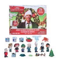 19pc Crazy Christmas Holiday Advent Calendar Gift Includes 19 Gifts, Christmas Holiday Figures And Accessories Acrylic Version One Size red
