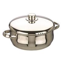 Faitout - IBILI - Oslo - Acier inoxydable - 18 cm - Compatible induction - 2 L