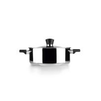 IBILI - Casserole avec couvercle Svea, 20 cm, Acier inoxydable 18/10, Compatible avec l’induction